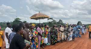 Captain Smart cuts sod for first DVLA office in Gomoa enclave