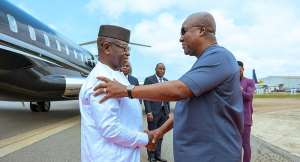 Sierra Leone President commiserates with Mahama on June 29 flood disaster
