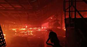 Fire engulfs Melcom Warehouse at Tema Free Zones enclave
