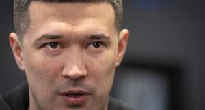 In this file photo, Mykhailo Fedorov, Ukraines former defence minister, speaks during an interview with The Associated Press on April 21, 2023. -  Efrem Lukatsky, AP