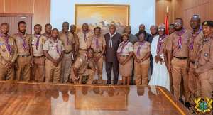 President Mahamabacks Ghana Scout Association to boost youth development