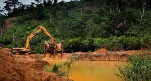 Forestry Commission laments how illegal miners return to forest reserves with new equipment after raids