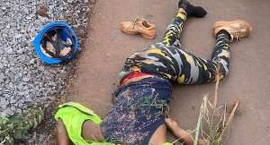 V/R: One dead, two injured as grader knocks down pedestrians at Dzodze
