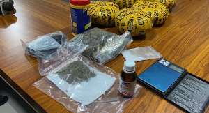 Two arrested over alleged possession and trafficking of suspected narcotics at Kasoa