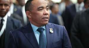 Madagascars President Michael Randrianirina has been in power since October.  By Ludovic MARIN (AFP/File)