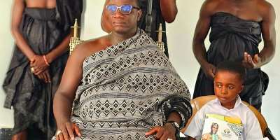 Adanwomase chief provides full scholarship package to 16-year-old Kofi Sarpong