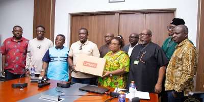 UHAS Receives 200 Laptops to Boost Digital Learning Under One Million Coders Programme