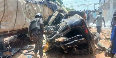 Two feared dead, 12 injured in articulated truck accident on Walewale Road