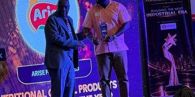 Arise Foods dedicates award to cherished customers