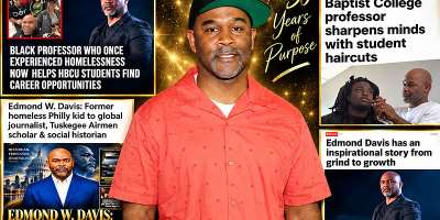 Social Historian, International Journalist & Speaker, Edmond W. Davis Turns 50