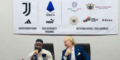 Juventus Football Academy launches in Ghana, led by former midfielder Kwadwo Asamoah