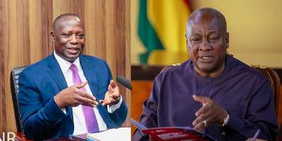 Hon. Emmanuel Armah-Kofi Buah and President John Mahama