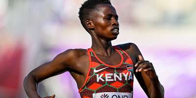 Getty ImagesImage caption: Naomi Korirs entry into athletics was impacted by congenital fistula, a condition she lived with for 13 years