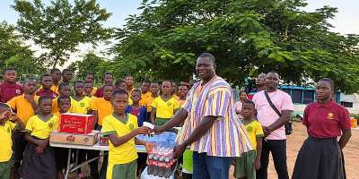 Bongo: NDC chairman hopeful Philemon Ataba Atiah launches campaign with donation to Hope Children’s Place