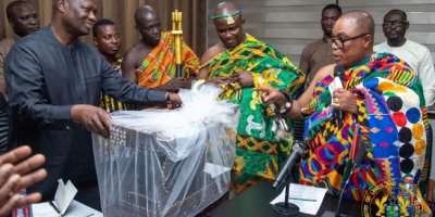 Mr Emmanuel Armah-Kofi Buah, Minister of Lands and Natural Resources