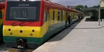 Mahama's air-conditioned suburban train service
