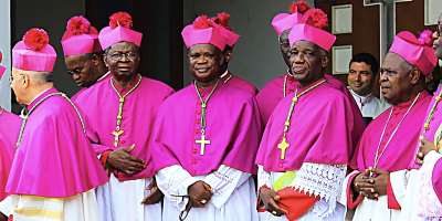 A file photo of some members of the Ghana Catholic Bishops Conference