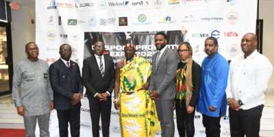 Group photo of dignitaries taken to signify the official launch of Diaspora Property Expo 2025 (DPE2025) /  Afrikan Post