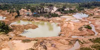 Daredevils still engaging in iIllegal mining, devastating lands and water bodies at Nsutam