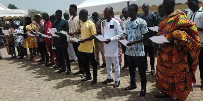 Inauguration of Assembly Members and election of Presiding Member in Dormaa East