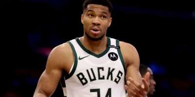 Getty ImagesImage caption: Giannis Antetokounmpo featured against a Los Angeles Lakers side who were missing their top four scorers