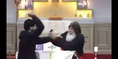 VIDEO: Stabbing horror strikes; Orthodox Bishop attacked during sermon in Sydney