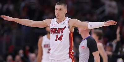 Getty ImagesImage caption: Tyler Herro joined the Miami Heat in 2019