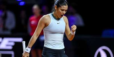 GETTY IMAGESImage caption: Raducanu will make her first WTA quarter-final appearance in 19 months