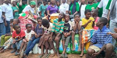 NMTC Tamale donates to Nyohini Children's Home