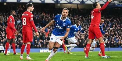 PL: Everton beat Liverpool to dent Reds' title hopes