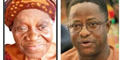 Railway Minister Peter Amewu loses 94-year-old mother