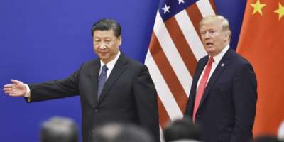US President Trump and Chinese President Xi