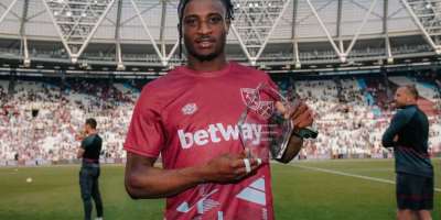 Mohammed Kudus finishes second as West Ham United Player of The Season