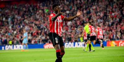 Inaki Williams scores 100th goal as Athletic Bilbao held at home by Osasuna