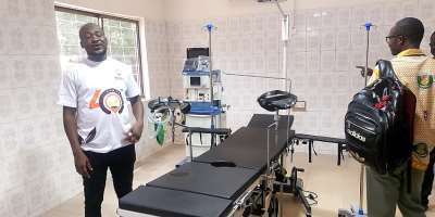 BESSFA Rural Bank donate refurbished, equipped theatre to Garu Presbyterian health centre