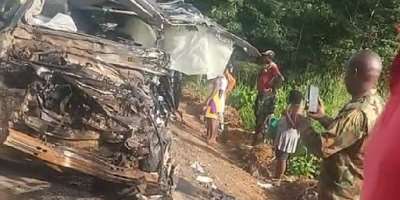 Driver of President Akufo-Addo convoy SUV dies in road crash