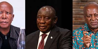 Optically Self-Obsessed Malema Is Hopelessly Wrong on This One