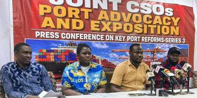 CSOs question governments commitment to fight corruption over alleged port irregularities