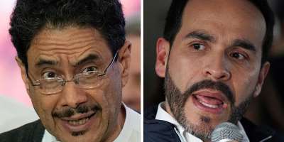 In this series of photos we see the presidential candidates Ivn Cepeda and Abelardo de la Espriella, who appear on the ballot of the 21st of June of 2026 by the Presidency of Colombia. -  AP