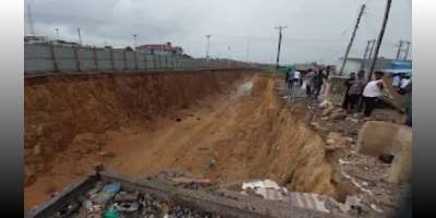 A bottomless pit at Big Apple, Budumburam Camp