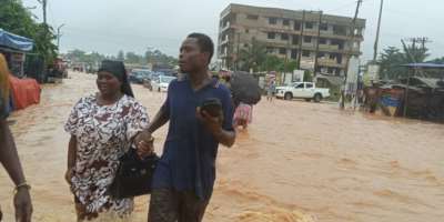 Torrential rains paralyse Accra as floods swamp homes, roads and businesses