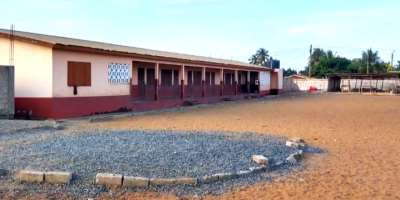 Ras Muta, Nugoryiyi Foundation to cut sod for toilet facility at Denu Chicago Basic Schools
