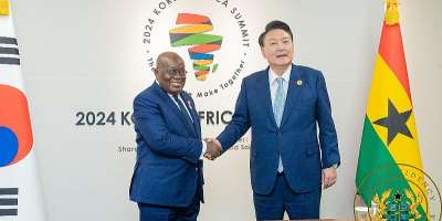 Akufo-Addo calls for stronger Africa-Korea partnership