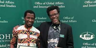 Thoughts Of A Nima Boy: Denied Visa Twice, Bashiru Wins Top Award In An American School