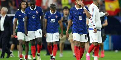 Spain ended Frances dream of a third World Cup triumph at the Dallas Stadium on Tuesday. -  Shaun Botterill, Getty Images via AFP