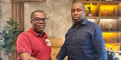 OPDAG President visits his opponent Maxwell Nii Commey