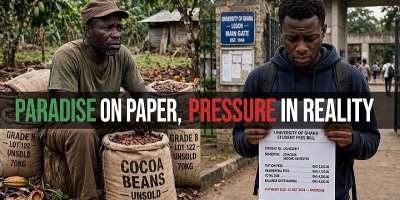 Paradise On Paper, Pressure In Reality As Praise Singers Call Ghana heaven, While Citizens Count Their Losses