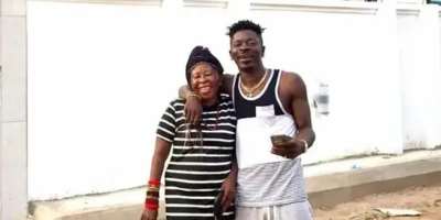 Shatta Wale and mom