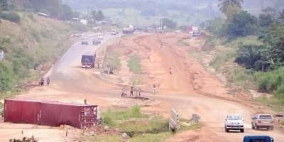 The patchy Kumasi-Accra Road