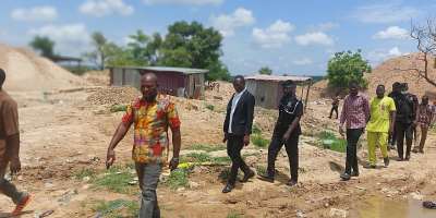 Bawku West DCE cracks down on illegal mining, issues one-week ultimatum to reclaim land